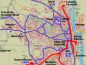 Liniennetz 1988