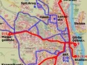 Liniennetz 1993