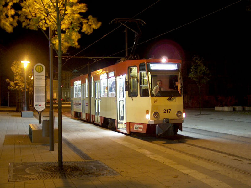 Abend am Europaplatz