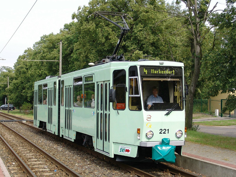 Eingleisig in der Gartenstadt