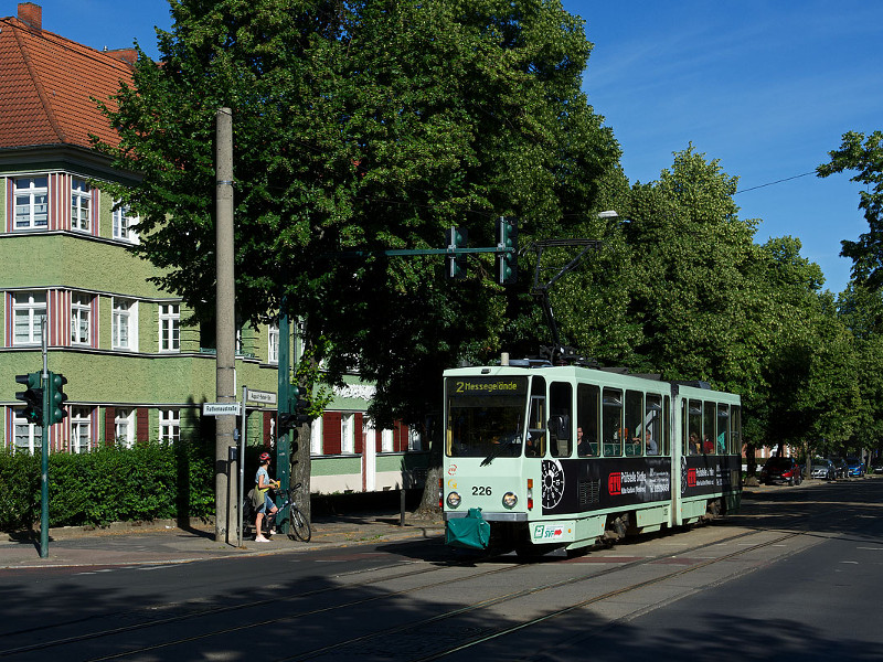 August-Bebel-Straße, Ecke Rathenaustraße