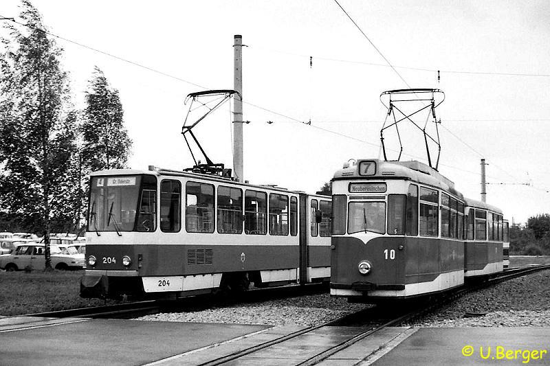 Gotha-Zug und KT4D-Doppeltraktion in Markendorf